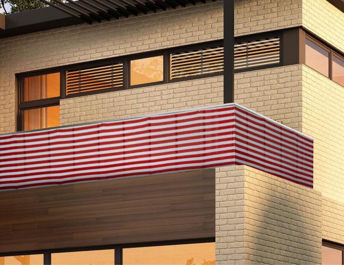 Balkon Hdpe Shade Net 0.9x5m UV Wykończenie żagla 1